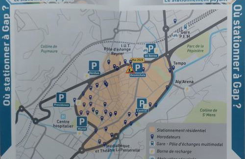 L'Escale Centre Historique de Gap Meublé de tourisme Classé 3 étoiles - Foto 70