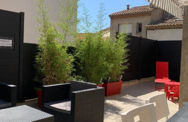 Appartement la corde a linge Gruissan village avec terrasses - Foto 1