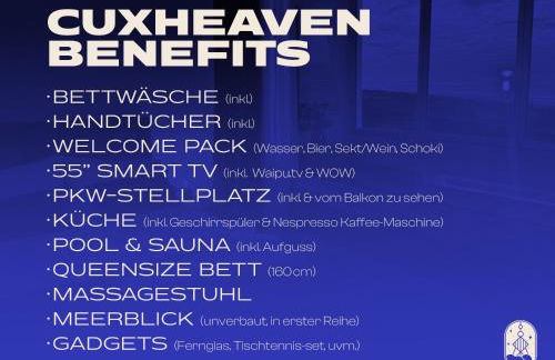 CuxHeaven - modernes Studio-Apartment direkt am Meer mit Pool, Sauna und Massage - Foto 4