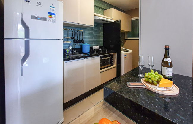 Beach Way Charmoso Pé na Areia 2 quartos 6 pessoas By DM Apartments - Foto 12