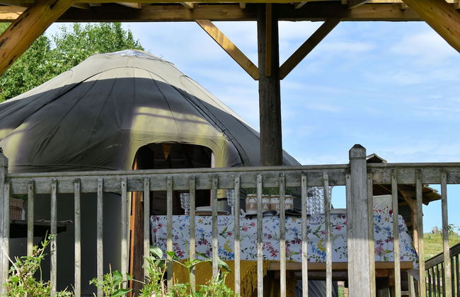 Mongolian Yurts Fordhall Organic Farm - Photo 23