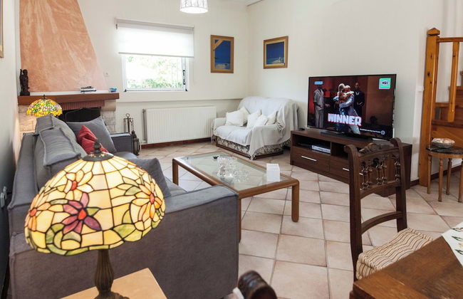 Deluxe 3 Bd House near Lagonisi w Garden - Foto 50