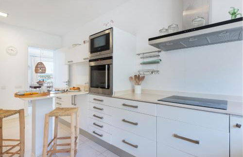 NEW! Villa ESPERANZA, Can Marilla, Front Sea View, Pool, AC, BBQ - Foto 20