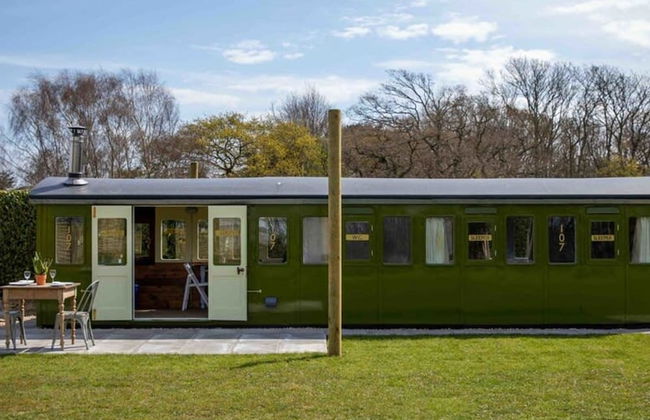 Unique Comfy Remodelled Railway Carriage - Foto 11