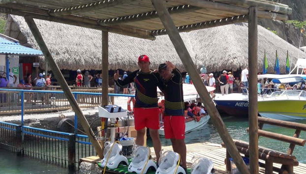 Preparando l'attrezzatura per l'attività