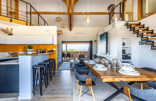 Villa Oceana vue exceptionnelle sur l'océan, haut standing, front de mer. - Foto 52