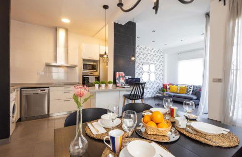 FLORIT FLATS - Stylish 2 Bedroom AC Wifi Terrace Attic in Valencia Center - Foto 1