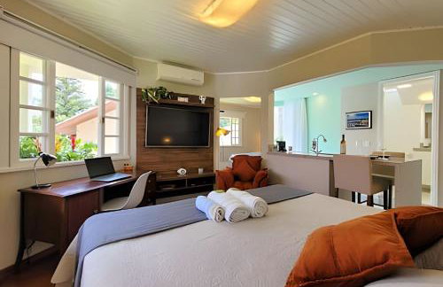 Refúgio Boutique | Cama King + A/C | Barigui - Photo 26