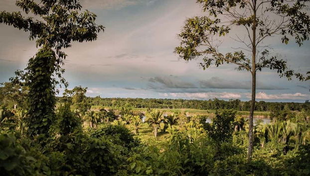 Admirando as paisagens durante a rota