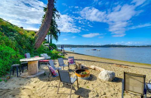 Gig Harbor House with Private Beach and Views! - Foto 3