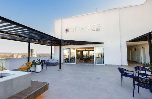 Estúdio Moderno no City House - Área de lazer com vista 360º e Piscina - Foto 16