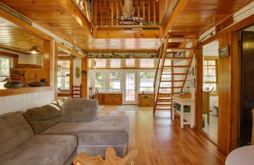 Waterfront Nobleboro Cottage with Kayaks and Boat Dock - Foto 6