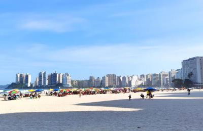 Apartamento Dulce Pitangueiras Guarujá com varanda - Foto 50