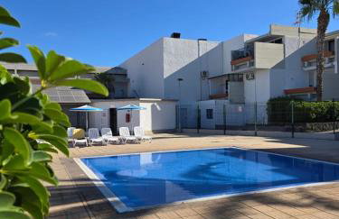 Tenerife South SUNNY Terrace with VIEW and BiG POOL AirCon DW - Foto 5