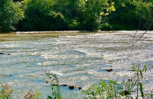 Riverside Relaxer w/Hot Tub+Fire Pit +Wifi & view - Foto 5