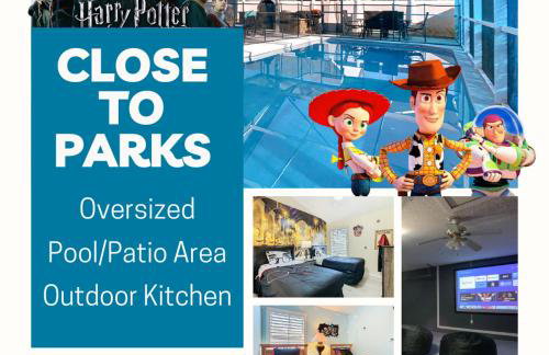 Pool home near Disney w themed rooms - Foto 6