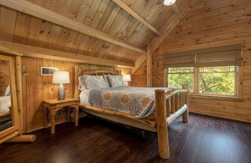 Luxury Log Cabin w Hot Tub Near Carbondale - Foto 31