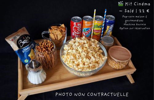 Parenthèse Enchantée pour Deux Spa privé sauna & vidéoprojecteur - Foto 26