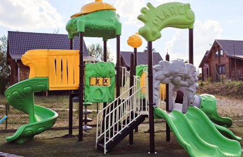 Domki cało roczne z własnym stawem nad jeziorem - Foto 17