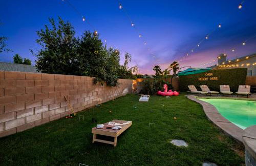 Casa Desert Muse with Heated Pool Spa Firepit Mini Golf and Games - Photo 33