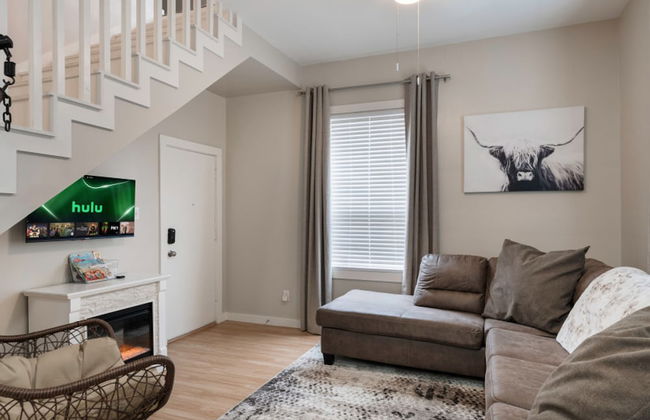 4 Queen Beds High Speed Wifi Private Parking - Foto 17