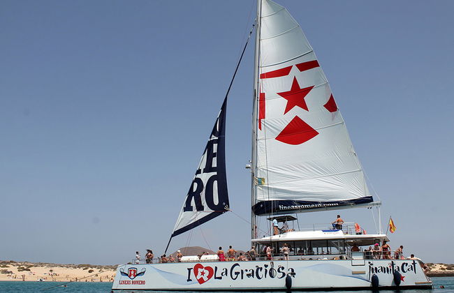 Ausflug auf einem Katamaran - I Love La Graciosa - Foto 2