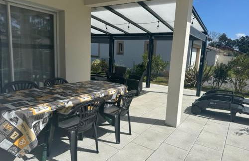 Belle Maison MALOU climatisée calme, piscine, jacuzzi 3km plage Labenne Capbreton - Foto 10