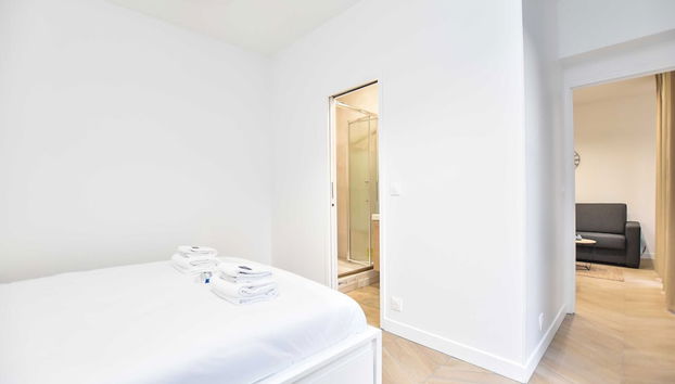 Calm Apartment -1br/4p- Bastille - Foto 3, Habitación