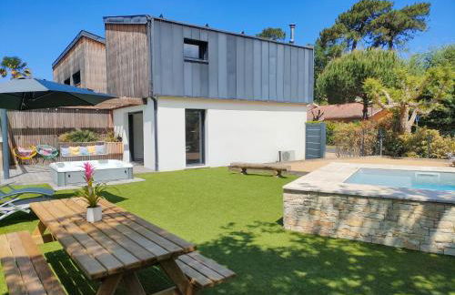 La VILLA OCEAN AVEC SPA et PISCINE - Les GITES DE CAMPARAN - Foto 21