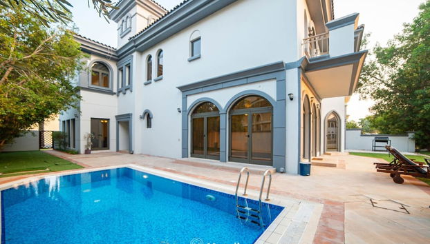 Luxury Private Pool Villa w Pvt Beach on the Palm - Foto 3, Habitación