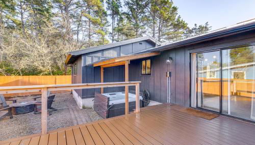 Modern Oregon Cottage with Hot Tub Walk to Beach! - Foto 3