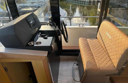 Yacht als Wohnung zu vermieten Hausboot direkt Tempelhofer Hafen - Foto 34