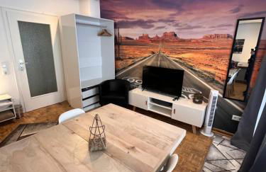 Großes Apartment Aschaffenburg 4 Schlafzimmer bis zu 10 Personen Mainpark Apartment Mainaschaff - Foto 11