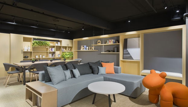 Sitzecke in der Lobby