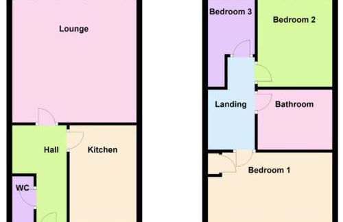 Oakley Vale House and Garden! Free Private Parking, TV, Fully Equipped - Photo 27