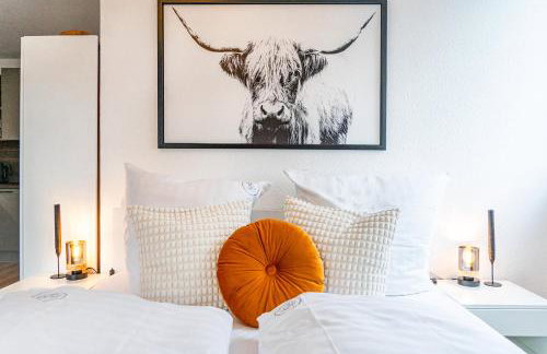 NEU! Modernes Apartment am Larrelter Tief - Balkon, Privatparkplatz & FIRE TV! - Photo 18