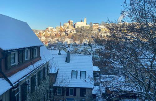 Retro Ferienwohnung mit Schlossblick im Nordschwarzwald - Foto 15
