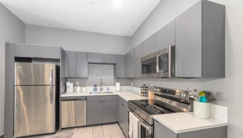 Modern Top Floor 2BR 1BA w Private Rooftop Patio South Hill Near Downtown - Foto 4, stove, dishwasher, toaster