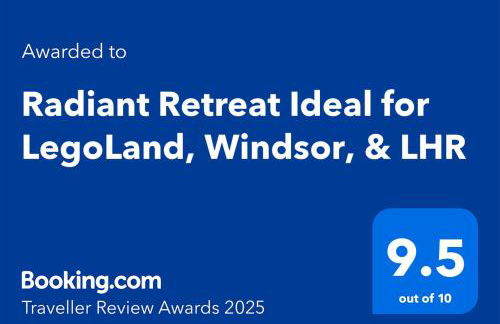 Radiant Retreat Ideal for LegoLand, Windsor, & LHR - Foto 30