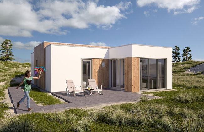 Bungalow at Nieuwvliet Bad Beach Resort - Foto 1