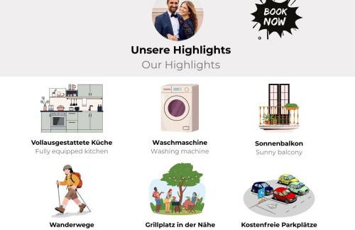 Kuckucksnest mit Sonnenbalkon am Wald mit Grillplatz - Foto 20