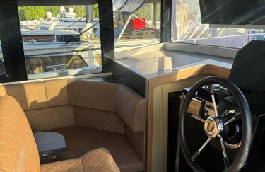 Yacht als Wohnung zu vermieten Hausboot direkt Tempelhofer Hafen - Foto 36