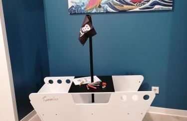 Albert-INN-Glowe - barrierefrei & 3 Schlafzimmer & Coworking & Strandkorb-saisonal & Sauna im Haus & Fahrräder - Foto 9