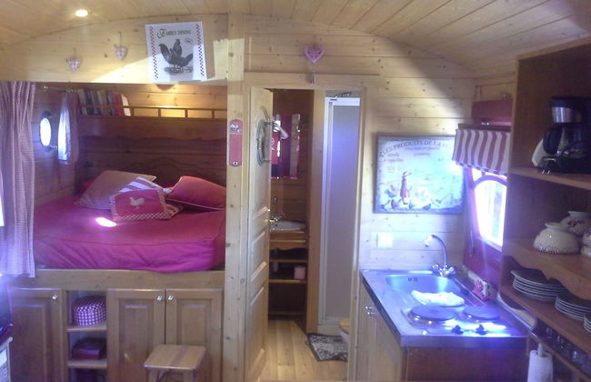 Roulotte et Gîte chambres d'hôtes - Foto 17