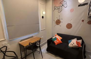 Kit pé na areia - Praia do Gonzaguinha - São Vicente - Wifi, TV e Ar condicionado - Foto 2