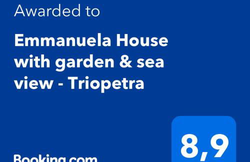 Emmanuela House with garden & sea view - Triopetra - Foto 34