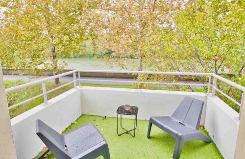 *T2*Vue Garonne*Piscine*Garage* - Foto 18