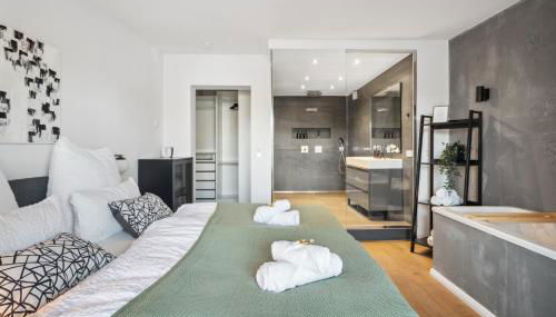 Design-Apartment - Bochum Zentrum - 2 Balkons - 118m2 - Netflix - Foto 2, towels
