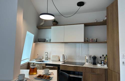 Corniche - Petite Vue Mer - Terrasse - Parking Privé - Bénodet - Foto 10