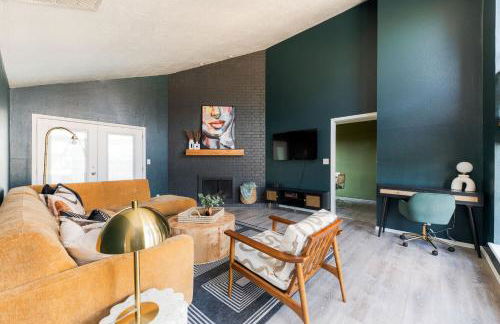 Minutes To Ou Stadium Fire Pit Grill 3bd - Foto 1